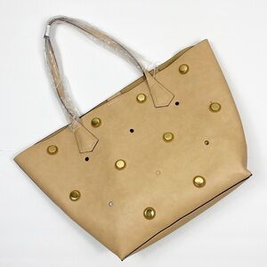 Neiman Marcus Women Tan Large Tote Bag